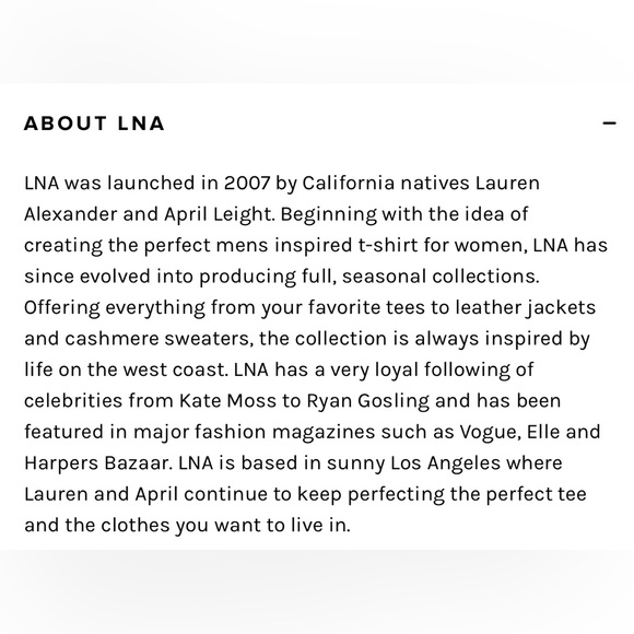 LNA X Revolve Cropped Cardigan Women's Small Tan Black Sweater - Picture 4 of 10